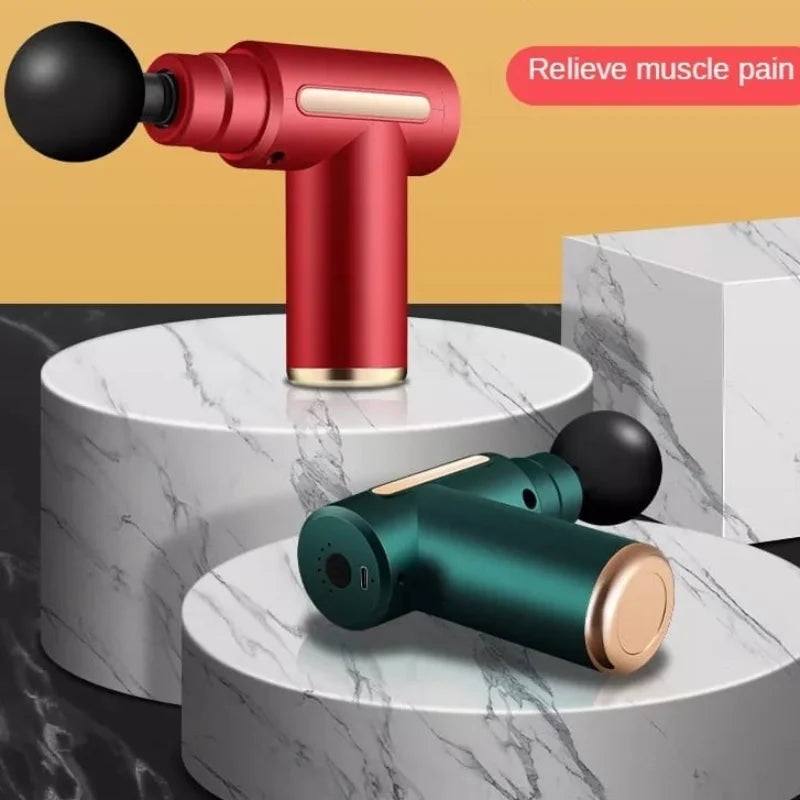 Massageador Muscular Profissional Elétrico Portátil Pistola Aparelho Fisioterapia
