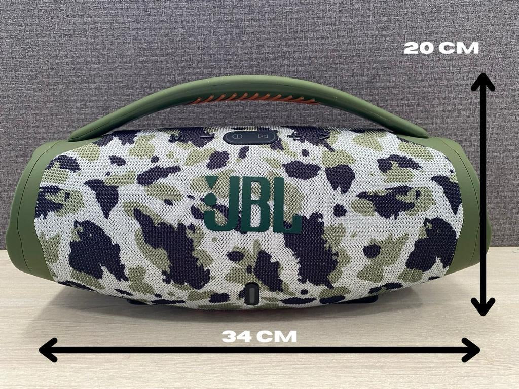 🔥 ¡NO TE PIERDAS ESTA OFERTA IMPERDIBLE! 🔥  🎵 Parlante JBL Boombox 3 – ¡Potencia, Estilo y Sonido de Calidad para Todos los Momentos!